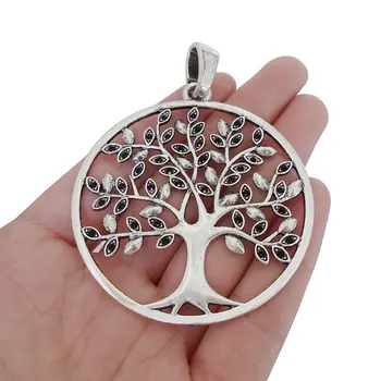 3 x Large Hollow Open Round Tree Charms Pendants for Necklaces Jewelry Making Findings 75x59mm
3 x Large Hollow Open Round Tree Charms Pendants for Necklaces Jewelry Making Findings 75x59mm