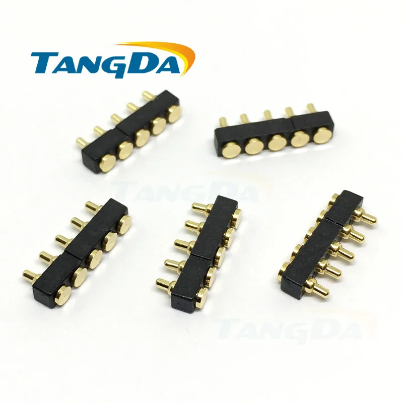 Tangda pogo pin connector 5PIN 5P SMT thimble test pitch:2.5mm 2.5 pogopin height: 4 4.5 5 5.5 6 6.5 7 7.5 8 9 10 1.2A AG
Tangda pogo pin connector 5PIN 5P SMT thimble test pitch:2.5mm 2.5 pogopin height: 4 4.5 5 5.5 6 6.5 7 7.5 8 9 10 1.2A AG