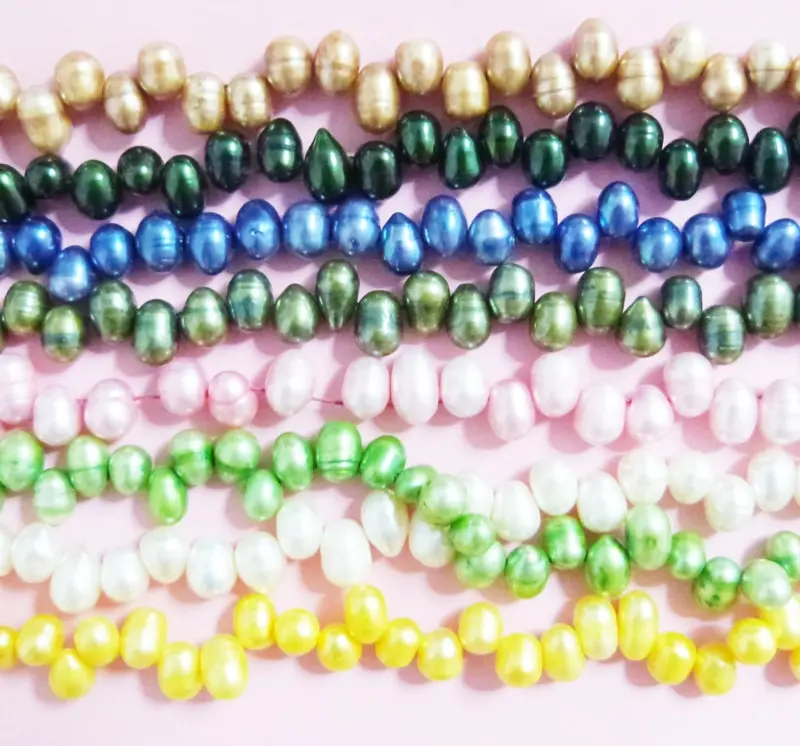 At last (8 shares Mixed color / SET) DIY Fresh Water Pearl 8-9mm Peach Dancing Rice Drop Shape 15 "Inches
At last (8 shares Mixed color / SET) DIY Fresh Water Pearl 8-9mm Peach Dancing Rice Drop Shape 15 "Inches