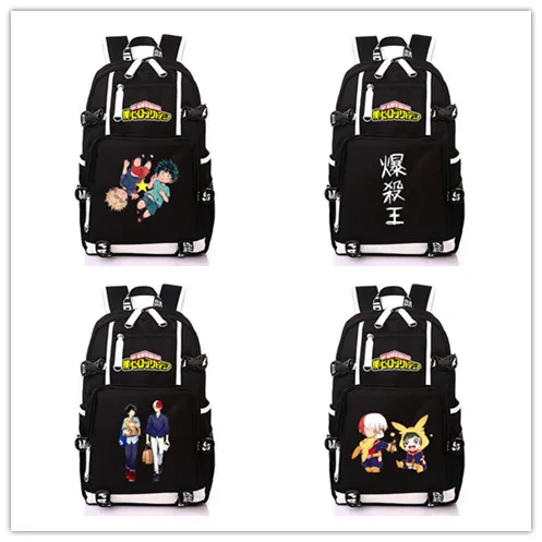 My Hero Academia Boku No Hero Academia Canvas Backpack Shoulder Bag Casual Travel School Bag Teenager Laptop Bags
My Hero Academia Boku No Hero Academia Canvas Backpack Shoulder Bag Casual Travel School Bag Teenager Laptop Bags