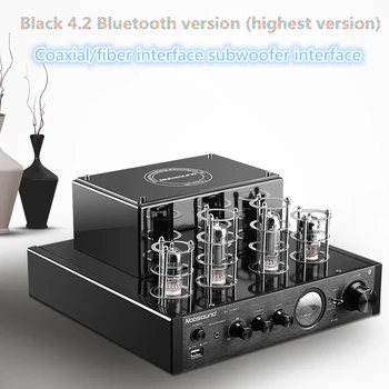 2019 New black Nobsound MS-10D MKII Hifi 2.0 tube amplifier USB/ 4.2 Bluetooth /Fiber coaxial amplifier Audio Amplifier 25W*2
2019 New black Nobsound MS-10D MKII Hifi 2.0 tube amplifier USB/ 4.2 Bluetooth /Fiber coaxial amplifier Audio Amplifier 25W*2