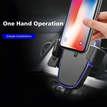 

Wireless Car Charger For Blackview BV9600 Pro BV9500 BV6800 Pro BV5800 Pro Wireless Chargers Qi Air Vent Mount Charge Pad Dock