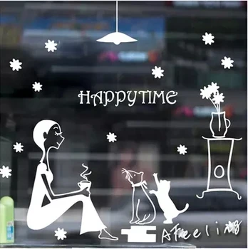 Afternoons cafe lounge windows and stickers bedroom wall stickers stickers clothing
Afternoons cafe lounge windows and stickers bedroom wall stickers stickers clothing