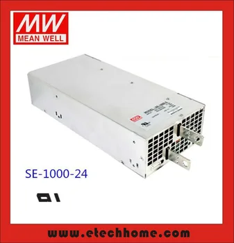 

SE-1000-24 Mean Well Switching Power Supply 1000W 24V 41.7A Stepper Motor Switch Power Supply