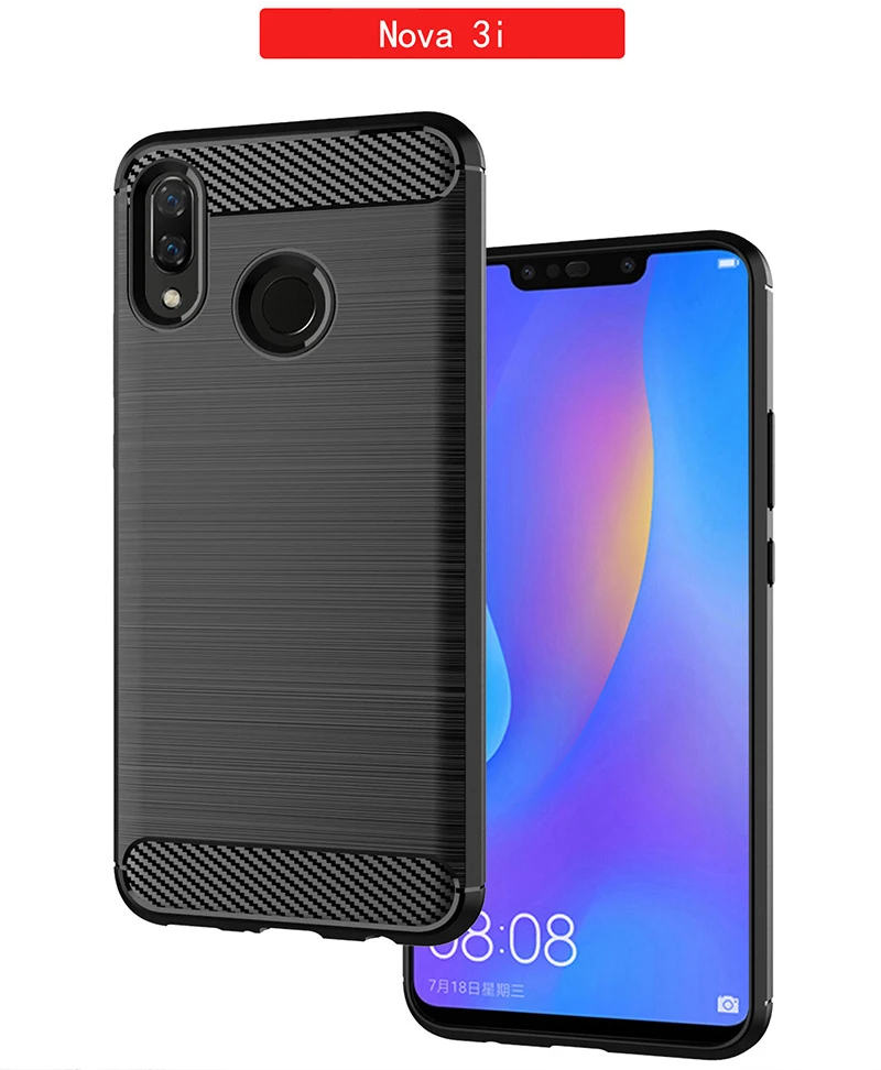 For Huawei nova 3i Case Carbon Fiber Shockproof TPU Back Cover On nova3i nova3 nova 3 i Full Protector Fitted Soft silicone Case
For Huawei nova 3i Case Carbon Fiber Shockproof TPU Back Cover On nova3i nova3 nova 3 i Full Protector Fitted Soft silicone Case