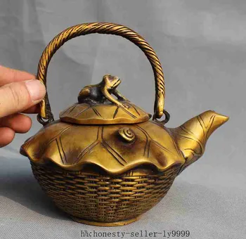 Christmas old chinese fengshui bronze animal frog gold toad statue Wine Tea Pot Flagon Halloween
Christmas old chinese fengshui bronze animal frog gold toad statue Wine Tea Pot Flagon Halloween