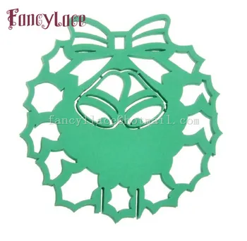 60pcs/lot New Arrival Laser Cut Pearlescent Paper Christmas Bell Place Cards for Wine Glasses Christmas Party Decorations
60pcs/lot New Arrival Laser Cut Pearlescent Paper Christmas Bell Place Cards for Wine Glasses Christmas Party Decorations