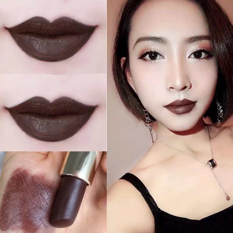 22 Color Lips Makeup Lipstick Matte Waterproof Velvet Sexy Lip Stick Long Lasting Red Nude Brown Women Makeup Matt Dry Lipsticks
22 Color Lips Makeup Lipstick Matte Waterproof Velvet Sexy Lip Stick Long Lasting Red Nude Brown Women Makeup Matt Dry Lipsticks