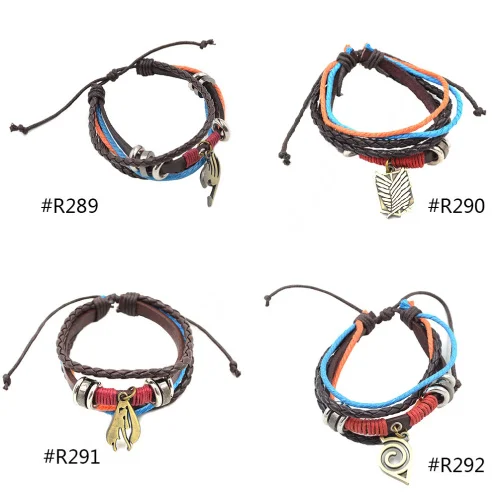 Lychee Men Women Unisex Hot Japan Anime Fairy Tail Attack on Titan Miku Naruto Multi Layer PU Leather Bracelet
Lychee Men Women Unisex Hot Japan Anime Fairy Tail Attack on Titan Miku Naruto Multi Layer PU Leather Bracelet