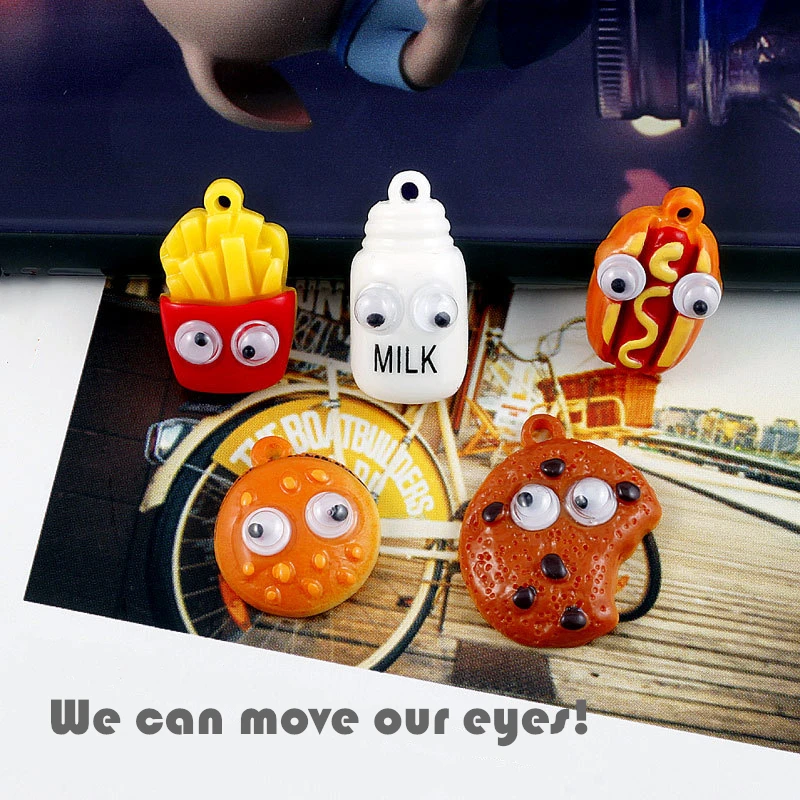 10pcs Mixed Type Flat Back Resin Pendant Cabochon Cute Food Play Phone Decoration DIY New Planar Resin Decoration Craft Supplies
10pcs Mixed Type Flat Back Resin Pendant Cabochon Cute Food Play Phone Decoration DIY New Planar Resin Decoration Craft Supplies