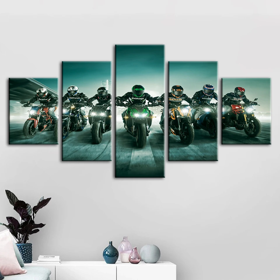 Canvas Painting Wall Artwork Motorcycle Racing Pictures Home Decoration Modern Hd Printed Brand New Poster For Living Room Frame
Canvas Painting Wall Artwork Motorcycle Racing Pictures Home Decoration Modern Hd Printed Brand New Poster For Living Room Frame