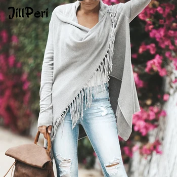 JillPeri New Women Autumn Sweaters Fashion Irregular Neck Tassel Long Knitted Warm Tops Solid Criss-Cross Winter Outfit Sweater
JillPeri New Women Autumn Sweaters Fashion Irregular Neck Tassel Long Knitted Warm Tops Solid Criss-Cross Winter Outfit Sweater