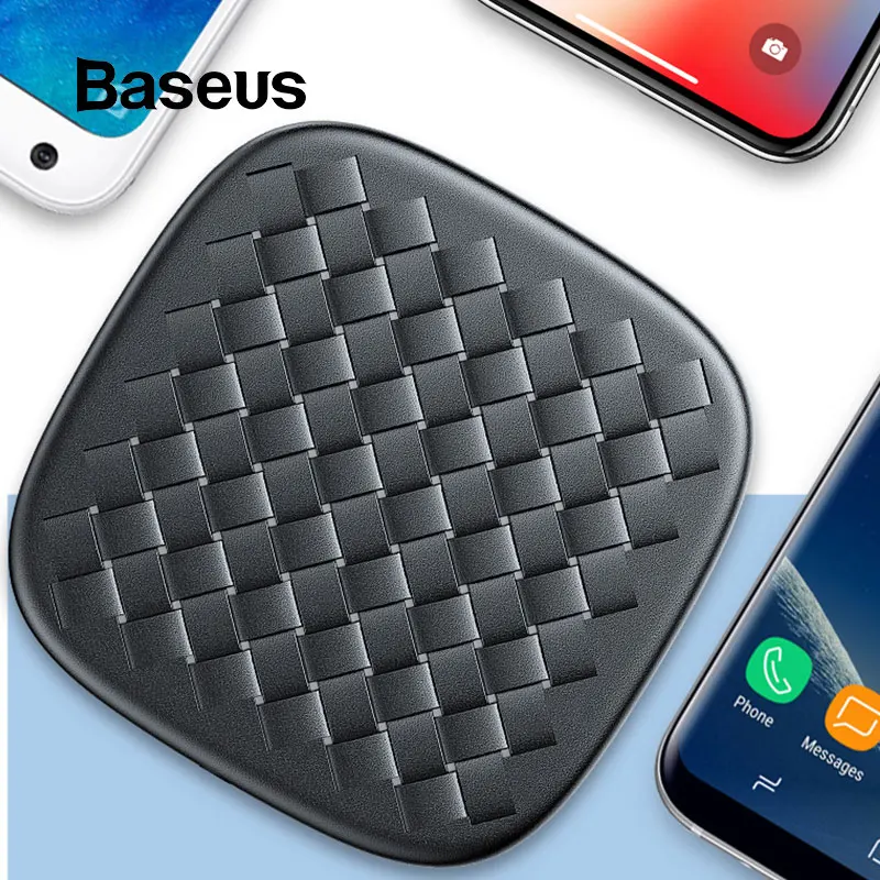 Baseus Breathable Wireless Charger For iPhone X Xs Max XR Fast Wireless Charging For Samsung Note 9 S9 S8 with heat dissipating
Baseus Breathable Wireless Charger For iPhone X Xs Max XR Fast Wireless Charging For Samsung Note 9 S9 S8 with heat dissipating