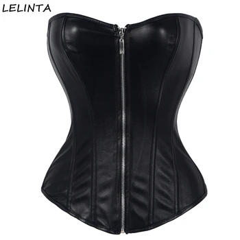 LELINTA Women Corset Zipper Steampunk Corselet Waist Trainer Faux Leather Shapewear Sexy Bustier Overbust Corsets Tops S-6XL
LELINTA Women Corset Zipper Steampunk Corselet Waist Trainer Faux Leather Shapewear Sexy Bustier Overbust Corsets Tops S-6XL
