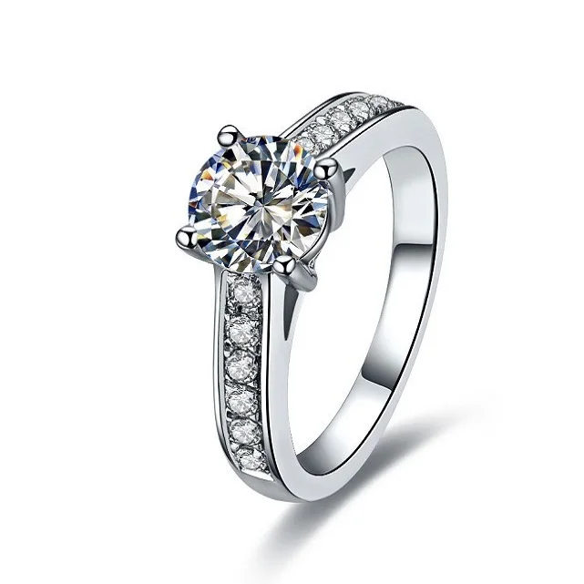 CHARLES COLVARD 1CT Moissanite Diamant Ring For Woman Sterling Silver White Gold Cover Brilliant Forever
CHARLES COLVARD 1CT Moissanite Diamant Ring For Woman Sterling Silver White Gold Cover Brilliant Forever