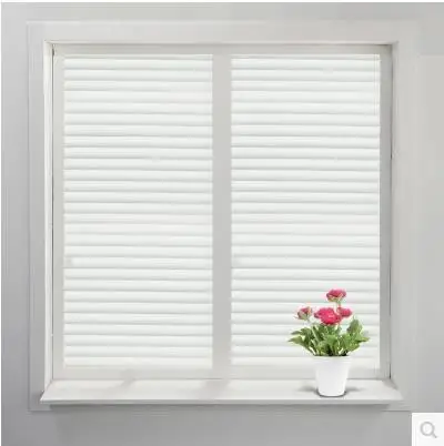 Static non-plastic office partition window glass film-free frosted imitation blinds striped glass film
Static non-plastic office partition window glass film-free frosted imitation blinds striped glass film
