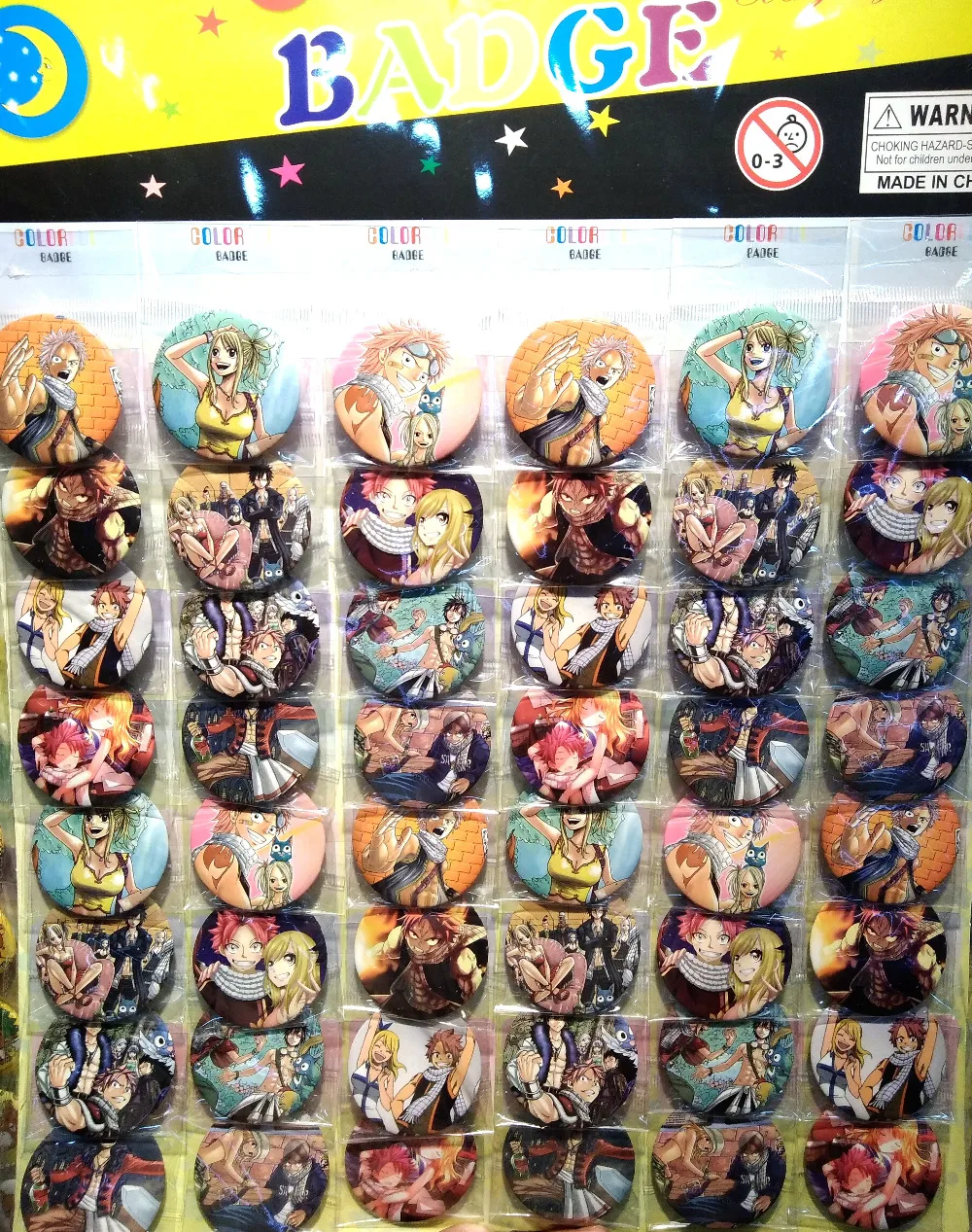Wholesale Classic 48Pcs Cartoon Fairy Tail Badges Button 4.5cm Round Brooch Badge Kids Toy XZ19
Wholesale Classic 48Pcs Cartoon Fairy Tail Badges Button 4.5cm Round Brooch Badge Kids Toy XZ19