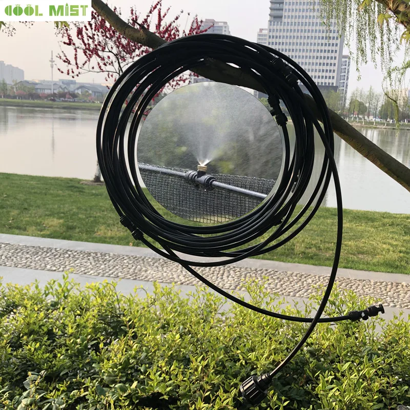 S026 Outdoor garden plants irrigation DIY mist cooling system 6M cooling mist fog system with 6pcs mist nozzle and 6pcs fittings
S026 Outdoor garden plants irrigation DIY mist cooling system 6M cooling mist fog system with 6pcs mist nozzle and 6pcs fittings