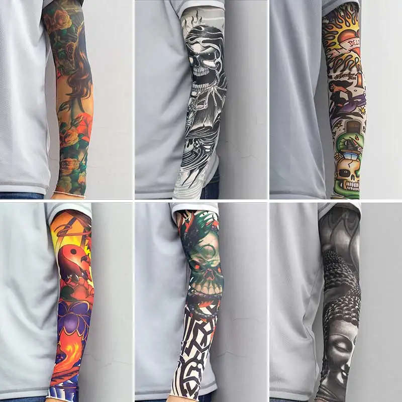 Outdoor Tattoo Arm Sleeve for Sun Protection Running Arm Warmers Compression Cycling Sleeve UV Protection Sport Bike Arm Cover
Outdoor Tattoo Arm Sleeve for Sun Protection Running Arm Warmers Compression Cycling Sleeve UV Protection Sport Bike Arm Cover