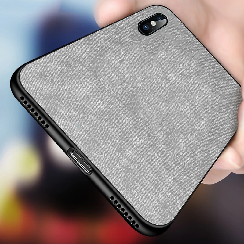 High Quality Canvas Silicon Phone Case For iphone 7 Plus 8Plus 6 Plus 6s X Xs Max Xr Thin Fabric Cloth Texture Soft Cover Coque
High Quality Canvas Silicon Phone Case For iphone 7 Plus 8Plus 6 Plus 6s X Xs Max Xr Thin Fabric Cloth Texture Soft Cover Coque