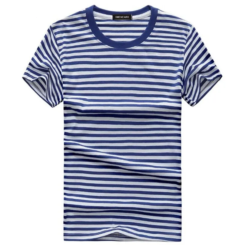 Blue and white Striped Mens T-shirt Short Sleeve 2018 Korean style Summer Vintage Navy T-shirts Tshirt Cotton Tee Shirts S-5XL
Blue and white Striped Mens T-shirt Short Sleeve 2018 Korean style Summer Vintage Navy T-shirts Tshirt Cotton Tee Shirts S-5XL