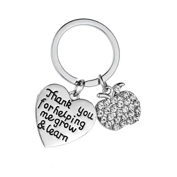 12pc Crystal Rhinestone Thank You For Helping Me Grow & Learm Pendant Charm Keyring For Family Friendship Women Men Gifts Hot
12pc Crystal Rhinestone Thank You For Helping Me Grow & Learm Pendant Charm Keyring For Family Friendship Women Men Gifts Hot