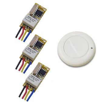DC3.5V-12V Mini Relay Receiver Remote Control Switches DC3.7V 4.5V 5V 6V 7.4V 9V 12V NO COM NC Micro Wireless LED Power Switch
DC3.5V-12V Mini Relay Receiver Remote Control Switches DC3.7V 4.5V 5V 6V 7.4V 9V 12V NO COM NC Micro Wireless LED Power Switch