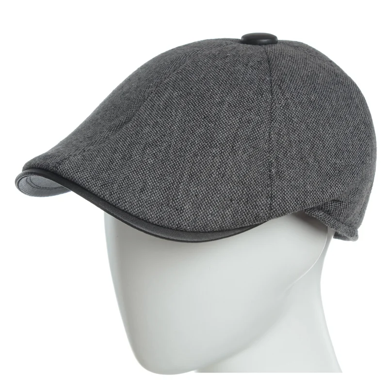 Beret Caps for man Winter Wool Male Beret Cap Hats With Earflap For Men Classic leatherette Fashion Peaked cap for man
Beret Caps for man Winter Wool Male Beret Cap Hats With Earflap For Men Classic leatherette Fashion Peaked cap for man