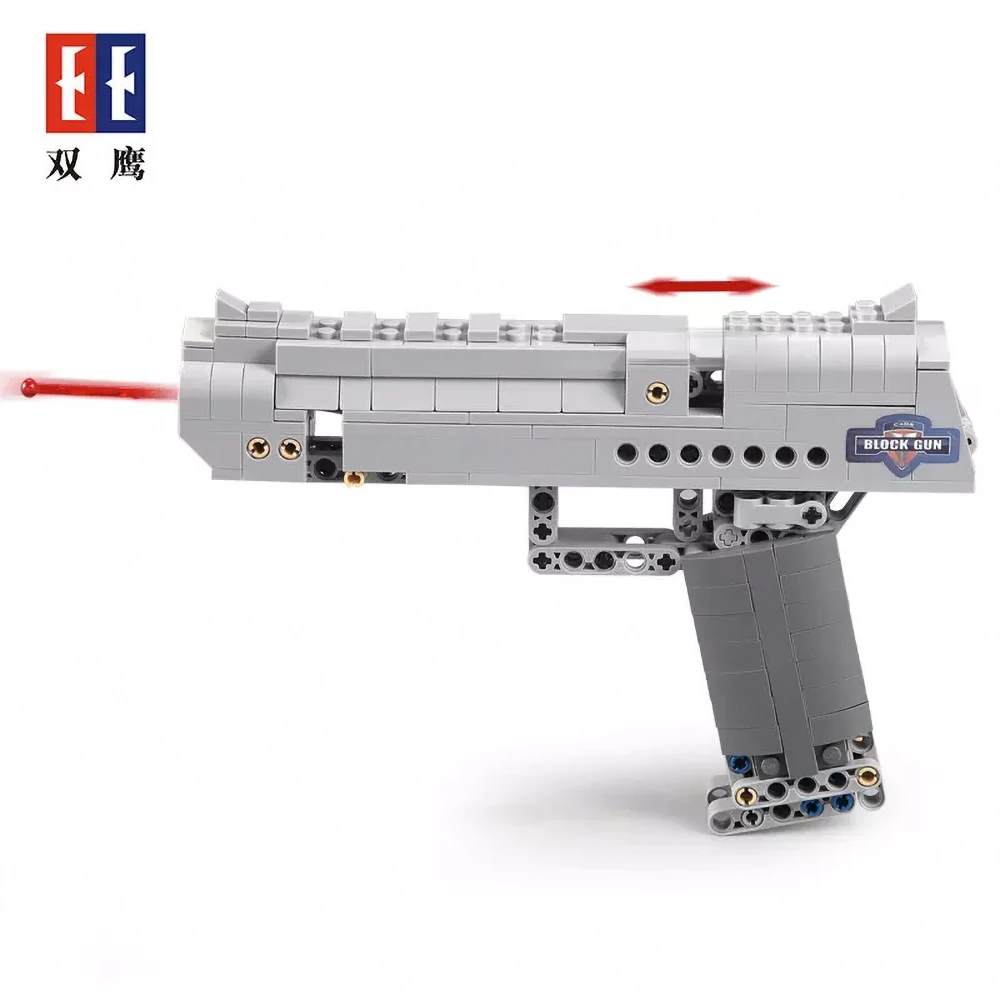 307pcs Technic Series Gun Handgun Pistol compatible Legoing can Fire Bullets Set Building Blocks Toys For Kids Boys Gifts
307pcs Technic Series Gun Handgun Pistol compatible Legoing can Fire Bullets Set Building Blocks Toys For Kids Boys Gifts