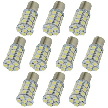Safego 10pcs 1156/1157 BA15S P21W 27 SMD LED 5050 Brake Tail Turn Signal Light Bulb Lamp white Auto led Car bulb light 12V
Safego 10pcs 1156/1157 BA15S P21W 27 SMD LED 5050 Brake Tail Turn Signal Light Bulb Lamp white Auto led Car bulb light 12V