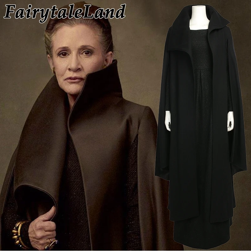 Star Wars Princess Leia Cosplay costume Custom made Carnival Halloween Costumes Cosplay Leia black dress the last Jedi costume
Star Wars Princess Leia Cosplay costume Custom made Carnival Halloween Costumes Cosplay Leia black dress the last Jedi costume