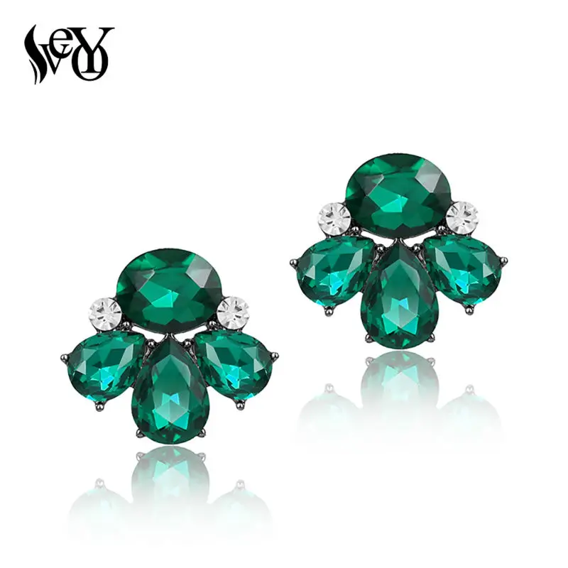 VEYO Cute Round Stud Earrings For Women/Girls Crystal Rhinestone Small Earring New Fashion Jewelry Brincos
VEYO Cute Round Stud Earrings For Women/Girls Crystal Rhinestone Small Earring New Fashion Jewelry Brincos