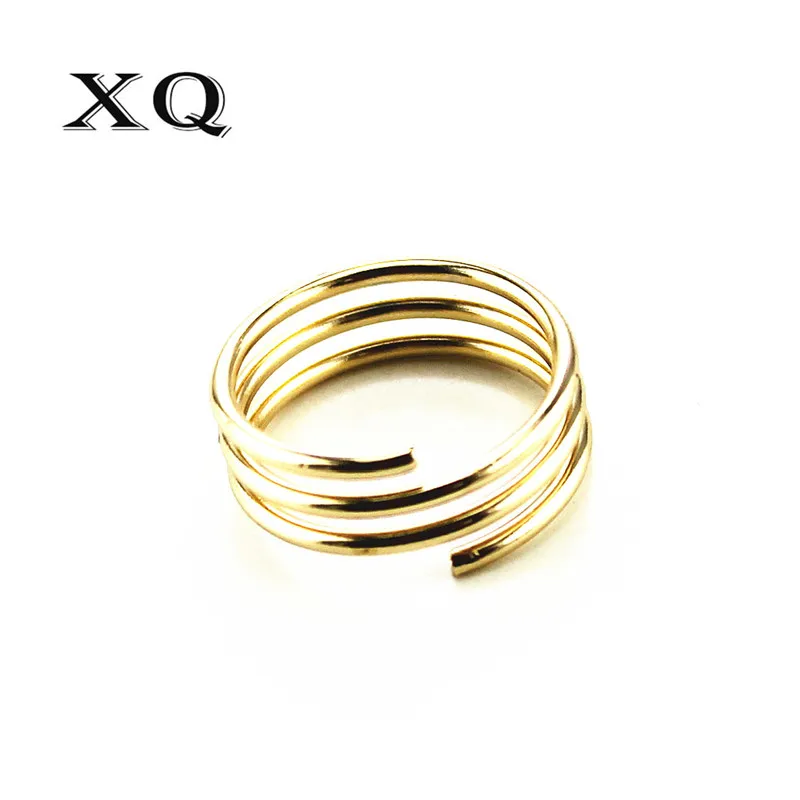 XQ Free shipping Fashion jewelryMs fashionable woman black gold silver contracted fashion multilayer ring
XQ Free shipping Fashion jewelryMs fashionable woman black gold silver contracted fashion multilayer ring