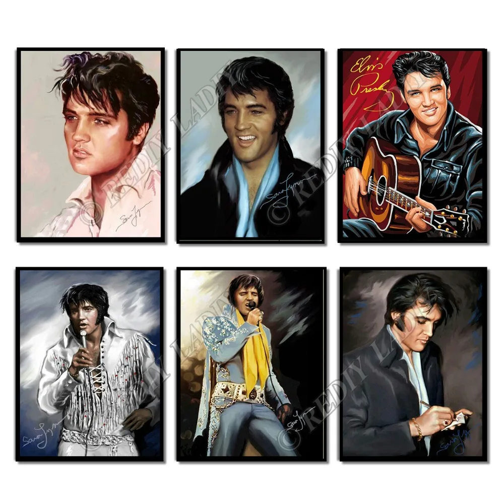 Full Square / Round Diamond Painting Kits Elvis Presley Mosaic Pattern Diamond Art Paint with Diamonds Cross Stitch Pixel Crafts
Full Square / Round Diamond Painting Kits Elvis Presley Mosaic Pattern Diamond Art Paint with Diamonds Cross Stitch Pixel Crafts