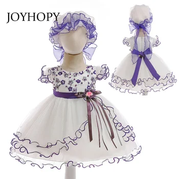Baby Dresses for Girls Birthday Bebes Bowknot Princess Dress With Hats Baptism Gown Girls 1 Year Vestido Infantil 0-2Y
Baby Dresses for Girls Birthday Bebes Bowknot Princess Dress With Hats Baptism Gown Girls 1 Year Vestido Infantil 0-2Y