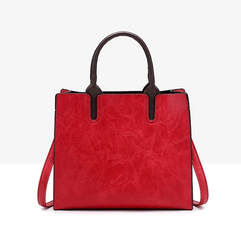 Hot Selling Women PU Leather Handbag Large Capacity Casual Tote Shoulder Bags -B5
Hot Selling Women PU Leather Handbag Large Capacity Casual Tote Shoulder Bags -B5