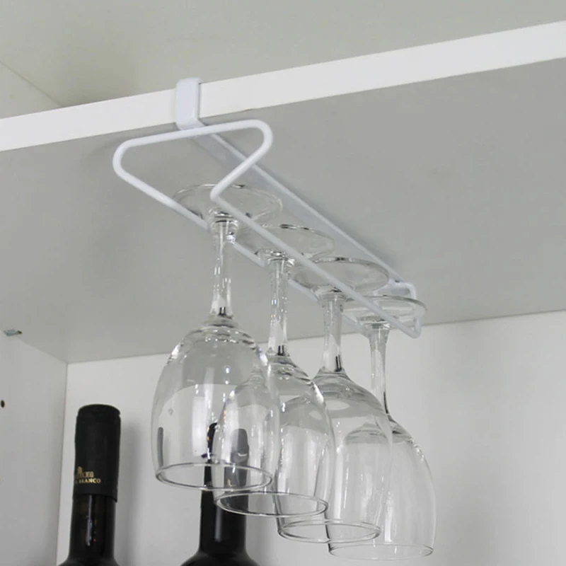 1 Pcs Glass Cup Storage Holder Wine Goblet Rack Hanging Bar Shelf Mutfak Cabinet Hanger Stemware Kitchen Organizer Prateleira
1 Pcs Glass Cup Storage Holder Wine Goblet Rack Hanging Bar Shelf Mutfak Cabinet Hanger Stemware Kitchen Organizer Prateleira