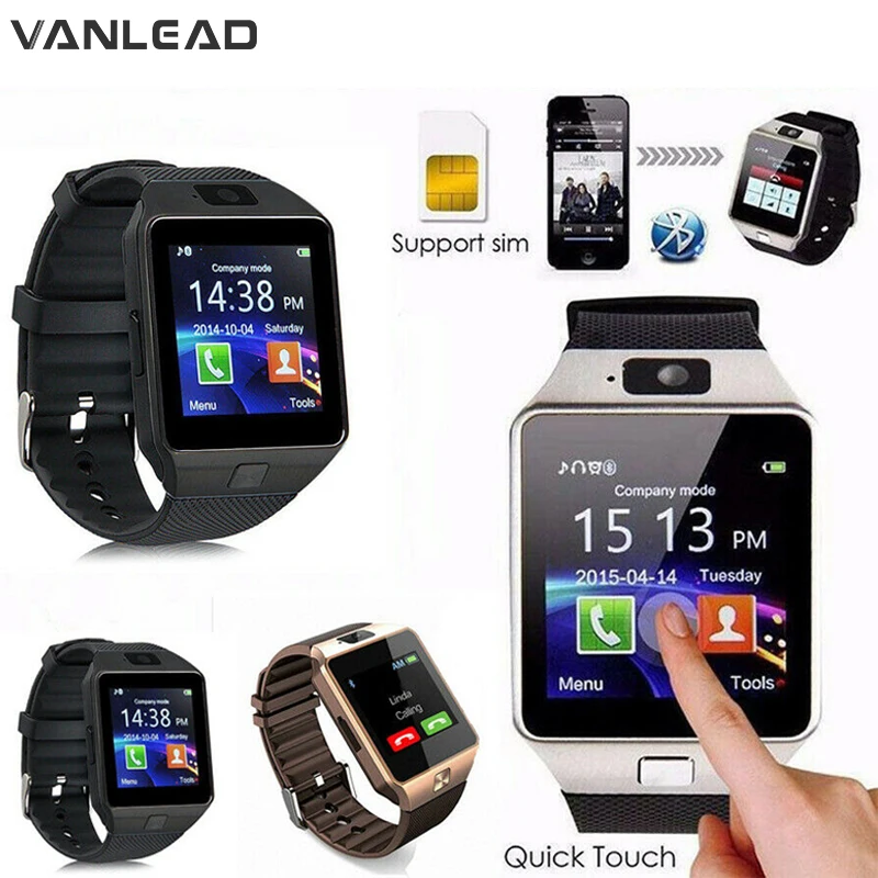 Bluetooth Smart Watch DZ09 Wearable Wrist Phone Watch SIM TF Card For Iphone Samsung Android smartphone men and women
Bluetooth Smart Watch DZ09 Wearable Wrist Phone Watch SIM TF Card For Iphone Samsung Android smartphone men and women