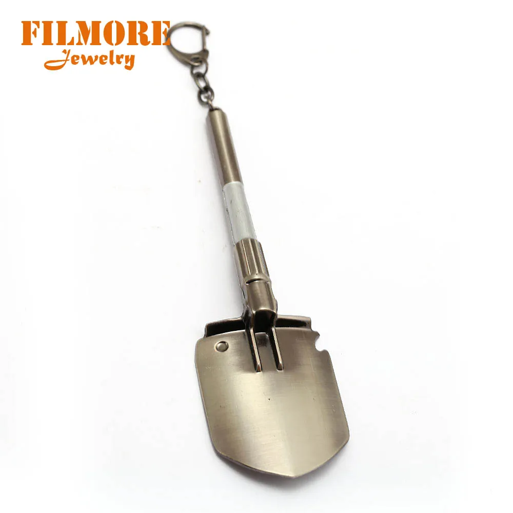 Playerunknown's Battlegrounds Spade Keychain PUBG 16cm Big Sapper Shovel Key Chain Ring Car Bag Chaveiro Game Jewelry Wholesale
Playerunknown's Battlegrounds Spade Keychain PUBG 16cm Big Sapper Shovel Key Chain Ring Car Bag Chaveiro Game Jewelry Wholesale