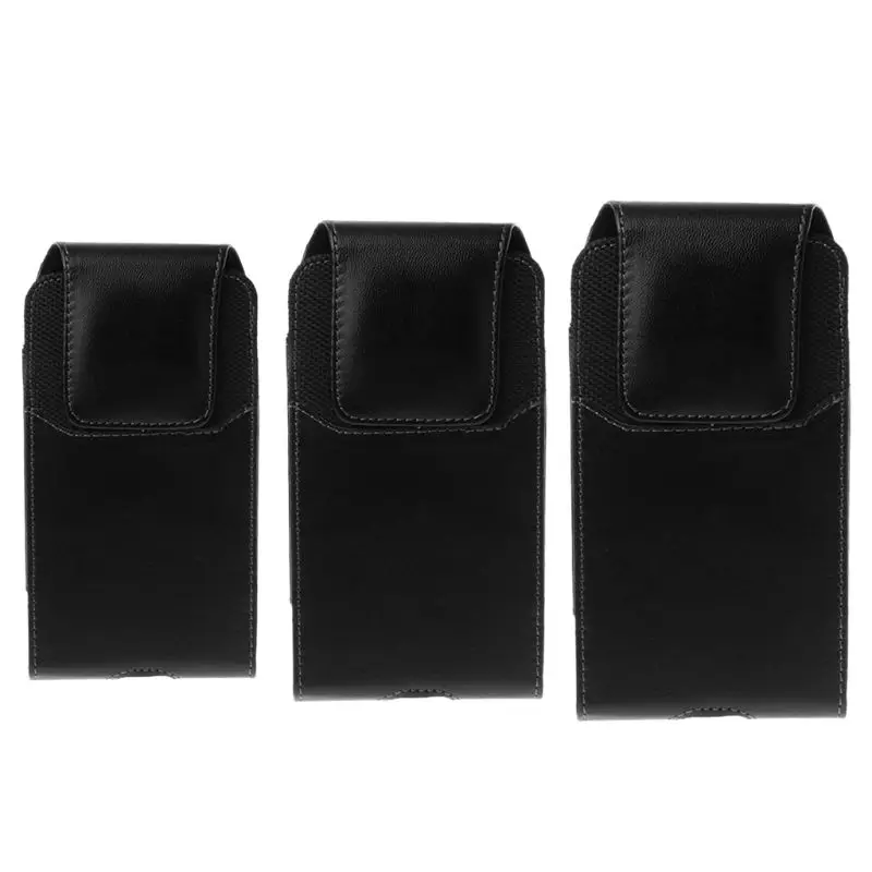 Universal Black Leather Holster Belt Clip Phone Pouch Vertical Waist Bag for iPhone Samsung Huawei Xiaomi Cellphone Accessories
Universal Black Leather Holster Belt Clip Phone Pouch Vertical Waist Bag for iPhone Samsung Huawei Xiaomi Cellphone Accessories