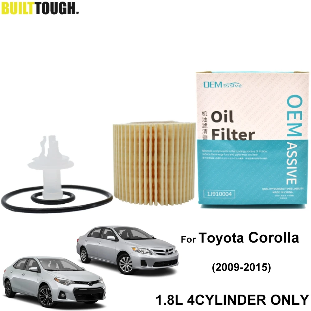 

Oil Filter For Toyota Corolla 2009 2010 2011 2012 2013 2014 2015 1.8L I4 2ZR-FE / 2ZR-FAE Engine 04152-YZZA6 04152-37010