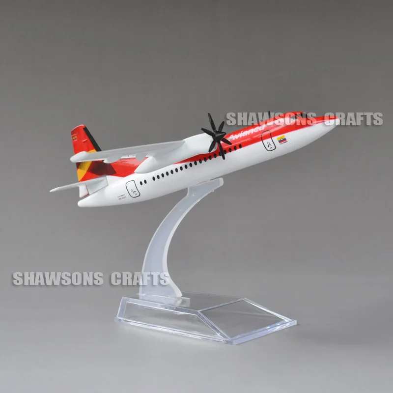 Diecast Metal 1:180 Plane Model Toys Fokker F50 Avianca Airliner 16cm Miniature Replica
Diecast Metal 1:180 Plane Model Toys Fokker F50 Avianca Airliner 16cm Miniature Replica