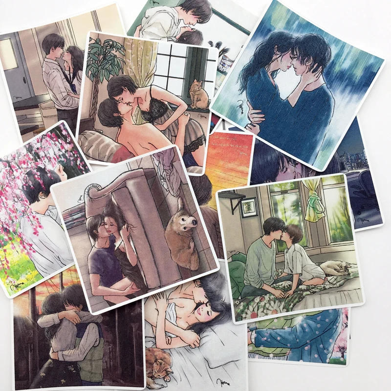 12pcs 7*7cm Hand Drawing Watercolor lovers Decorative Stickers Notebook Scrapbooking DIY Paper Sticker
12pcs 7*7cm Hand Drawing Watercolor lovers Decorative Stickers Notebook Scrapbooking DIY Paper Sticker