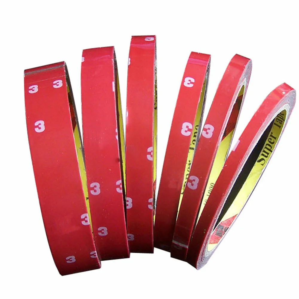 3M long Strong Permanent Double Sided Super Sticky Tape Roll For Vehicle Multiple width models 6mm 8mm 10mm 12mm 15mm 20mm
3M long Strong Permanent Double Sided Super Sticky Tape Roll For Vehicle Multiple width models 6mm 8mm 10mm 12mm 15mm 20mm