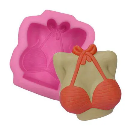 Summer beach fun bikini bra handmade chocolate fondant cake decoration Soap mold liquid silicone mold
Summer beach fun bikini bra handmade chocolate fondant cake decoration Soap mold liquid silicone mold