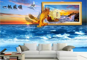3d room wallpaper custom mural non-woven picture wall sticker 3 d Sailing, eagle fly sea painting photo wallpaper for walls 3 d 
3d room wallpaper custom mural non-woven picture wall sticker 3 d Sailing, eagle fly sea painting photo wallpaper for walls 3 d