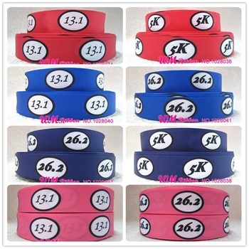 Q&N ribbon 7/8inch 22mm 5k 26.2 13.1 printed grosgrain ribbon webbing 50yards/roll for hair tie free shipping 
Q&N ribbon 7/8inch 22mm 5k 26.2 13.1 printed grosgrain ribbon webbing 50yards/roll for hair tie free shipping
