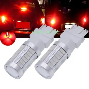 

Yiastar 2Pcs T25 3156 3157 P27/7W 33 SMD 5630 5730 LED Car Brake Lights Motor Daytime Running Light Turn Signal white/red/yellow