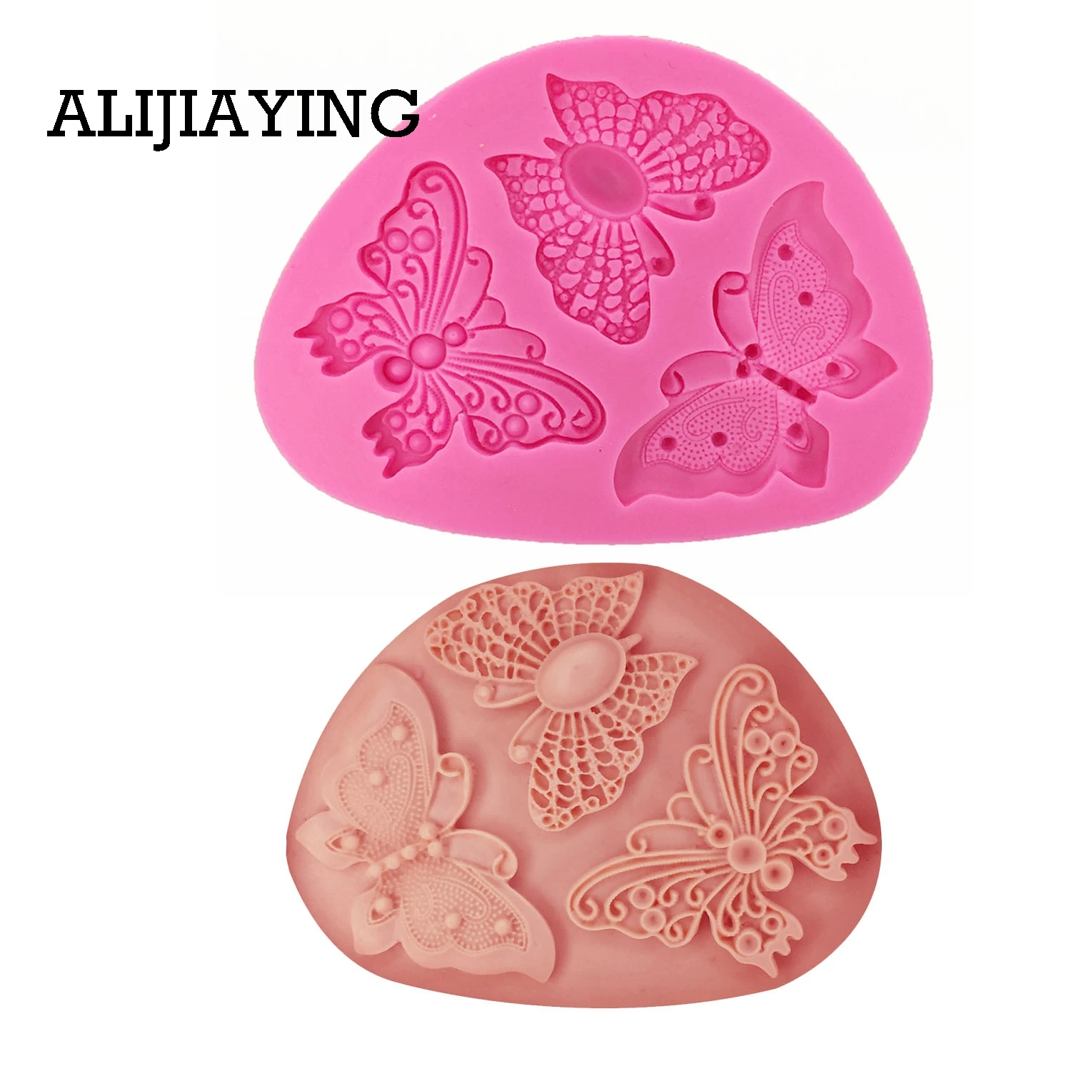 M1234 DIY Butterfly Shaped Fondant Cake Mold Silicone Mold Soap Mould Bakeware Baking Cooking Tools Sugar
M1234 DIY Butterfly Shaped Fondant Cake Mold Silicone Mold Soap Mould Bakeware Baking Cooking Tools Sugar