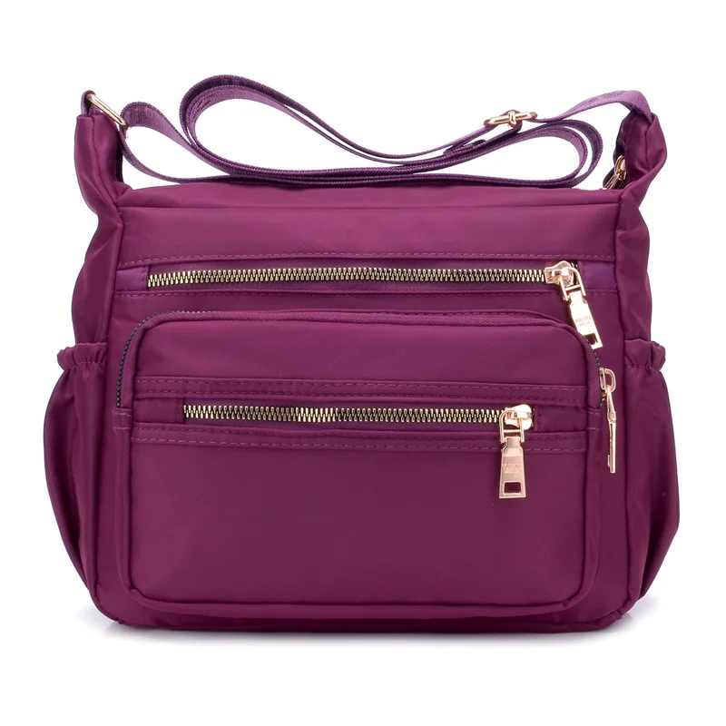 Fashion Zipper Waterproof Nylon Messenger Bag Female Shoulder Bag Casual Messenger Multilayer Women Handbags Bolsos Saca Main
Fashion Zipper Waterproof Nylon Messenger Bag Female Shoulder Bag Casual Messenger Multilayer Women Handbags Bolsos Saca Main